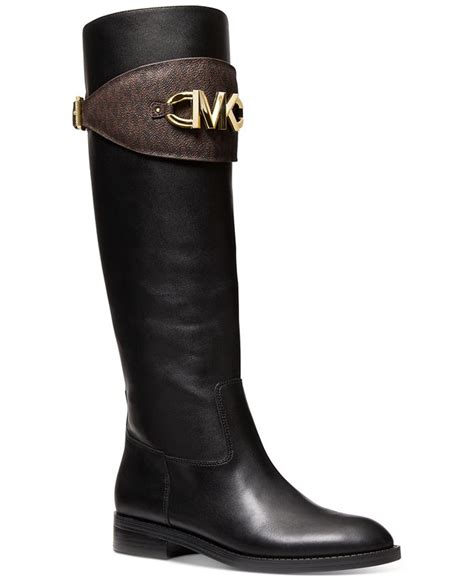 michael michael kors women's izzy tall riding boots|Michael Kors Izzy Women’s Tall Leather Riding Boots, Dark.